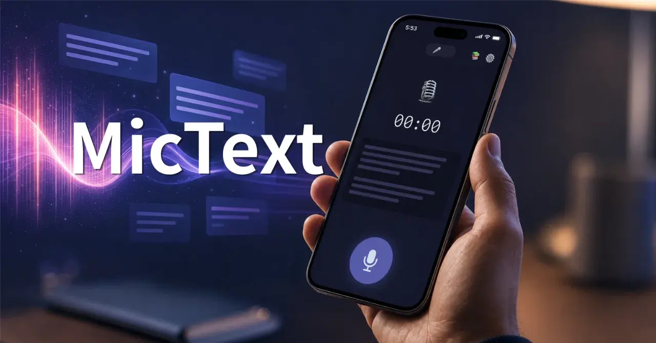 AICU Japan、Apple Intelligenceで完結する文字起こしアプリ「MicText」を世界でリリース／企業向けセキュア版の開発も