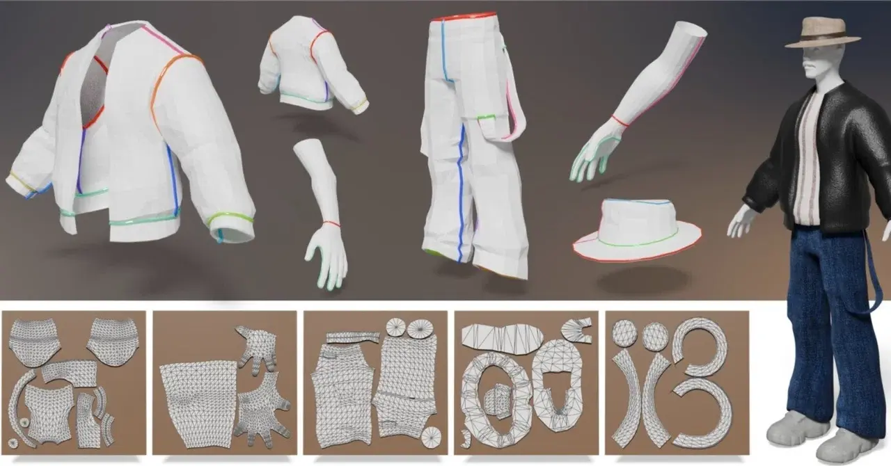 高品質なテクスチャ作成が可能になる!?MeshTailorによる生成的メッシュ探索