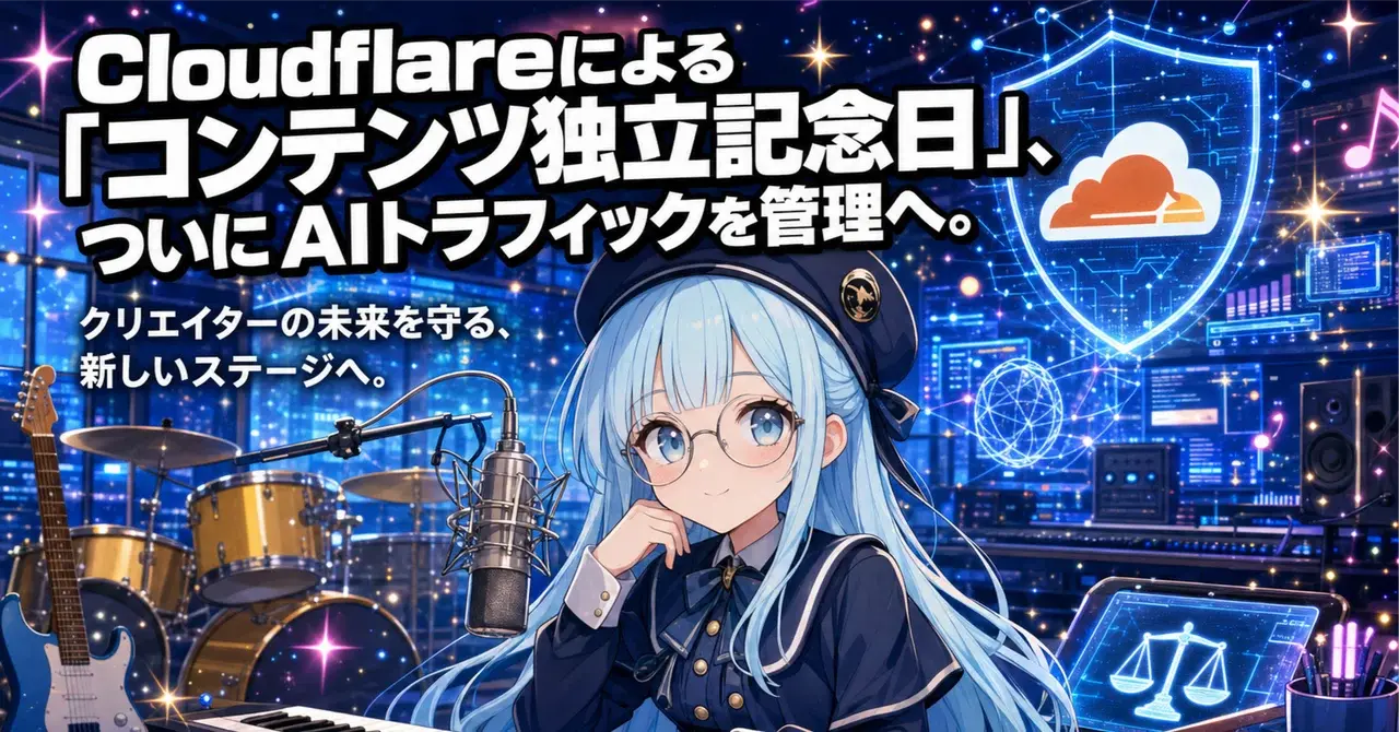Cloudflareによる「コンテンツ独立記念日」、ついにAIトラフィックを管理へ。