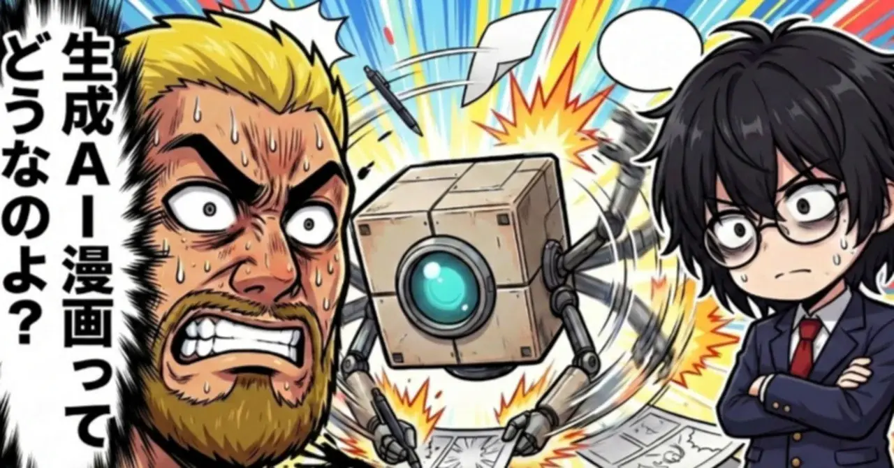 「生成AI漫画ってどうなのよ？」プロ漫画家とAI漫画家がガチ対談、参加受付開始!! #Fes26Halu